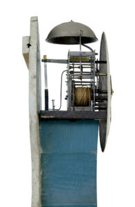 Mid 19th Century Swedish Painted Long Case Clock — thumbnail 2