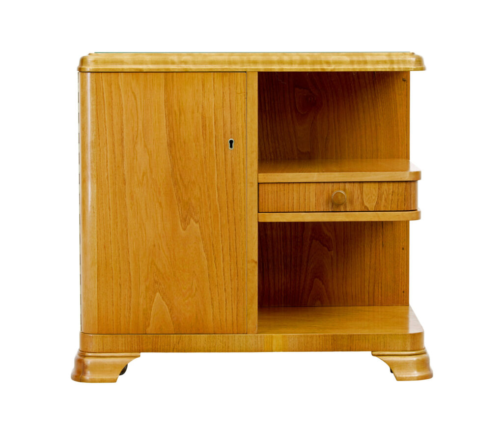 Mid 20th Century Swedish Elm Coffee Table