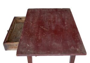 Swedish Mid 19th Century Rustic Painted Pine Side Table — thumbnail 7
