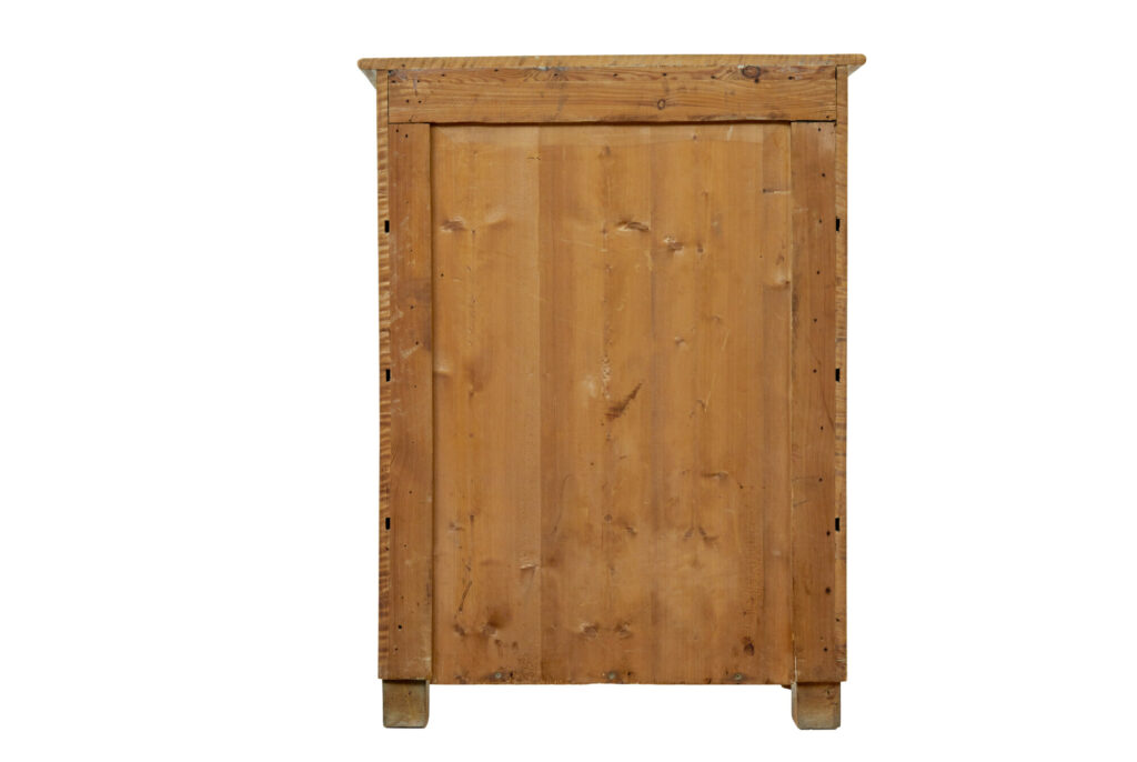 Swedish 19th Century Tiger Birch Chest of Drawers — image 3