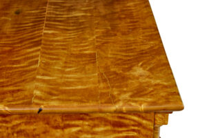 Swedish 19th Century Tiger Birch Chest of Drawers — thumbnail 7