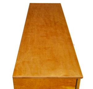 Mid Century Swedish Birch Inlaid Sideboard — thumbnail 10