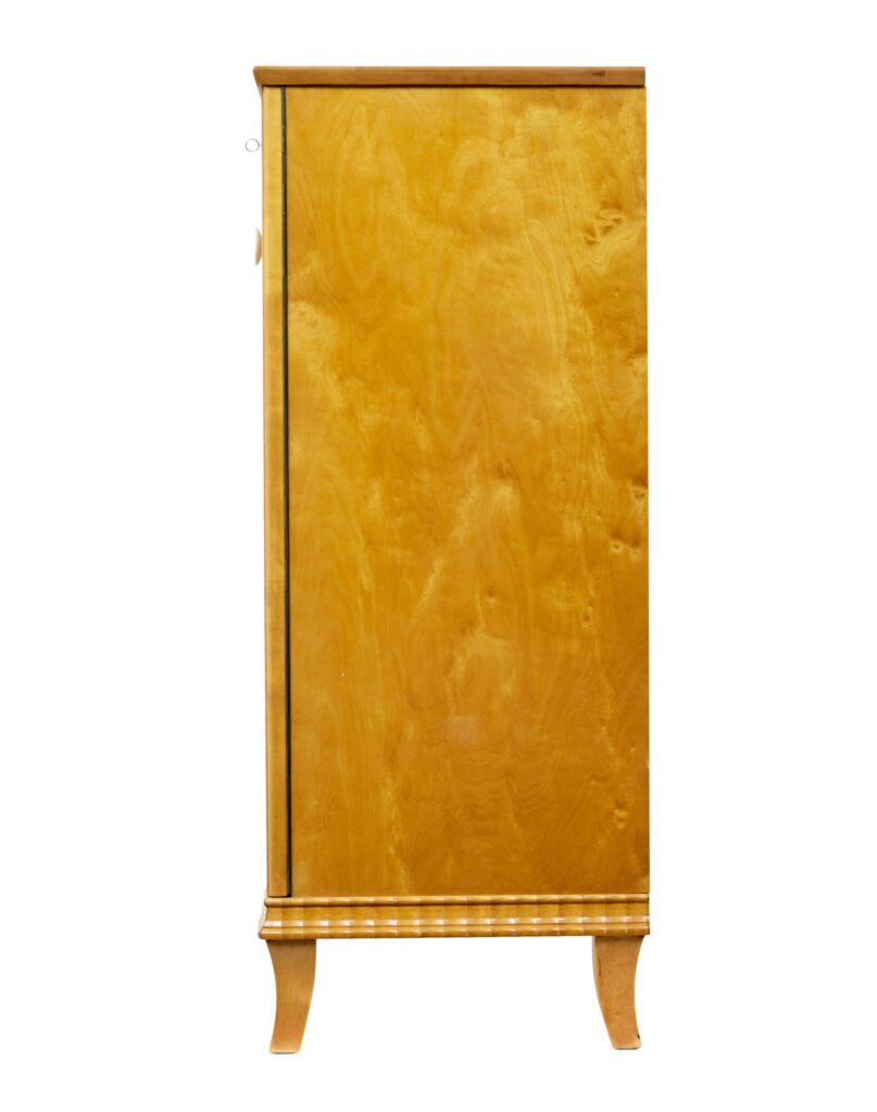 Mid Century Swedish Birch Inlaid Sideboard — image 2