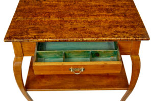 19th Century Fruitwood and Alder Occasional Table — thumbnail 6
