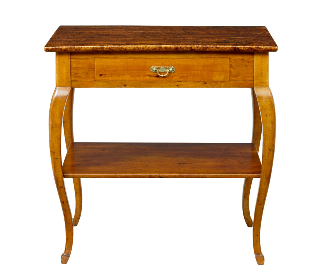 19th Century Fruitwood and Alder Occasional Table — image 1