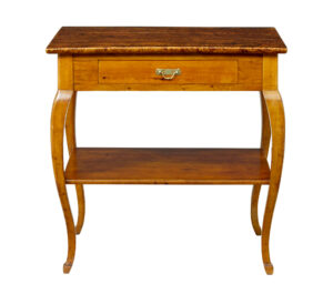 19TH CENTURY FRUITWOOD AND ALDER OCCASIONAL TABLE