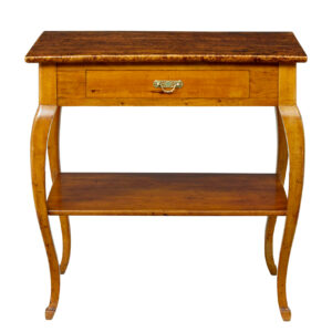 19TH CENTURY FRUITWOOD AND ALDER OCCASIONAL TABLE