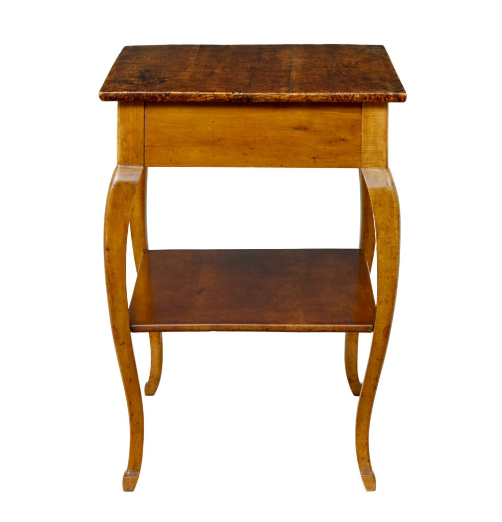 19th Century Fruitwood and Alder Occasional Table — image 2