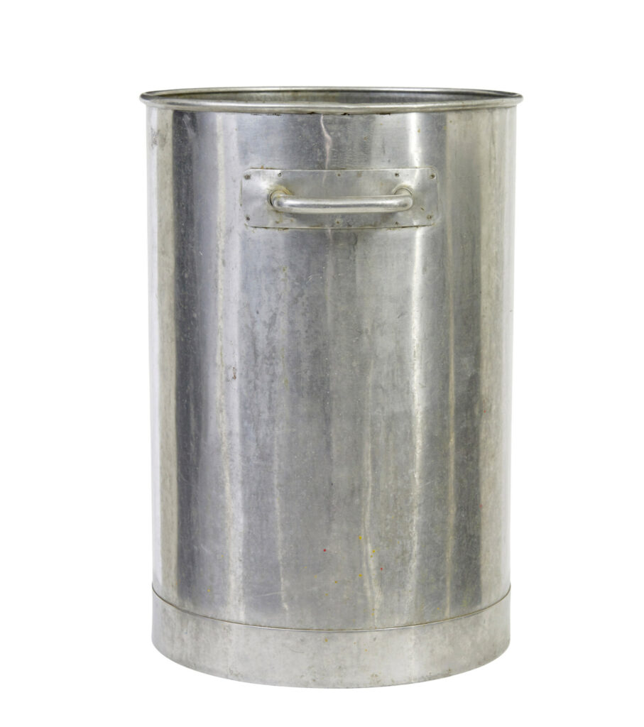 Mid Century Stainless Steel Vessel — image 7