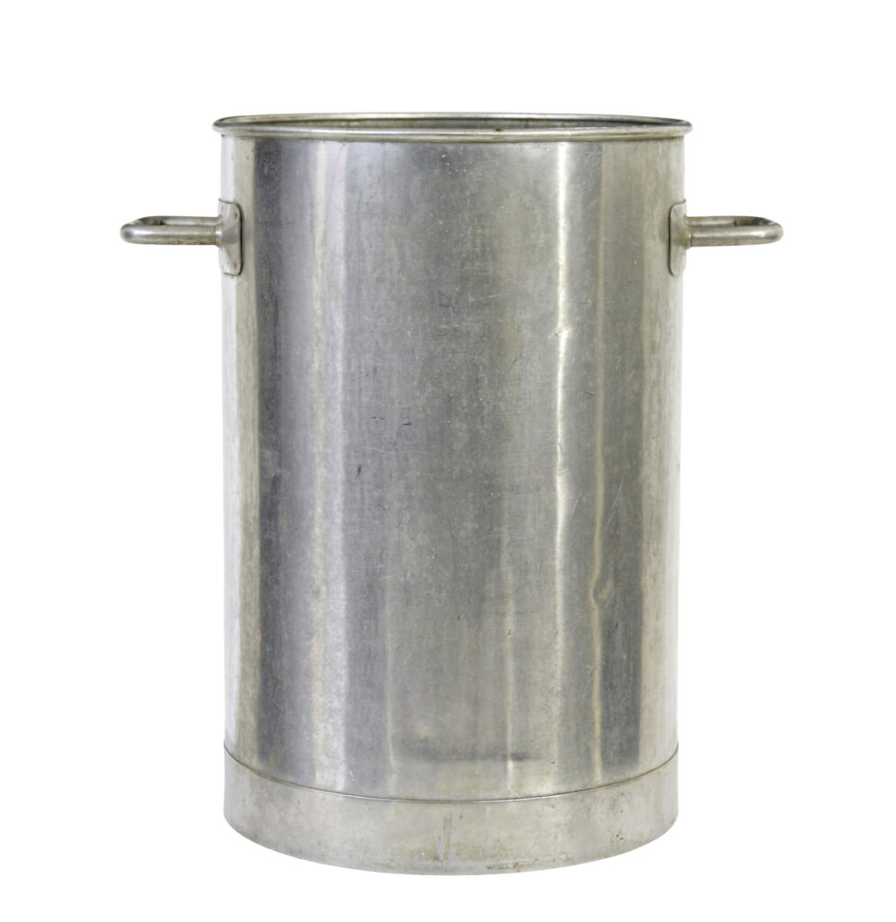 Mid Century Stainless Steel Vessel — image 6