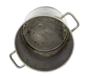 Mid Century Stainless Steel Vessel — thumbnail 2