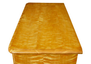 Swedish 19th Century Satin Birch Chest of Drawers — thumbnail 9