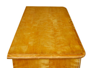 Swedish 19th Century Satin Birch Chest of Drawers — thumbnail 8