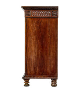 Mid 19th Century Anglo Indian Carved Padouk Cabinet — thumbnail 8