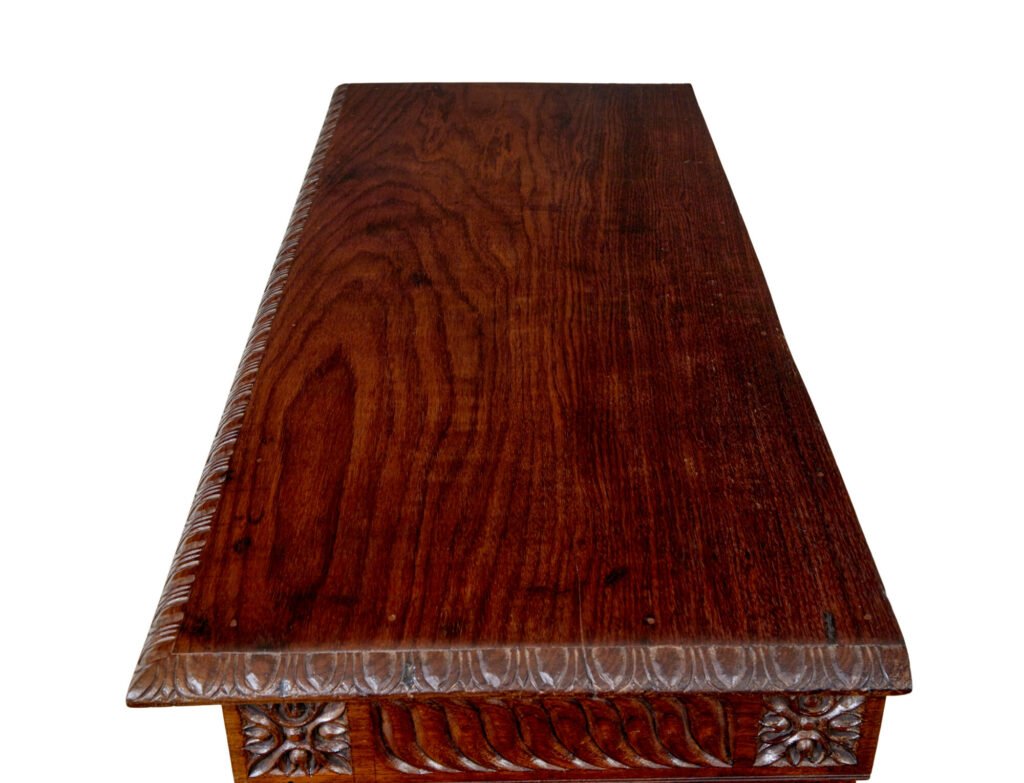Mid 19th Century Anglo Indian Carved Padouk Cabinet — image 7