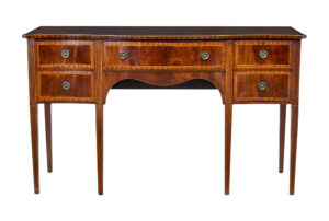 20th Century Sheraton Influenced Mahogany Sideboard — thumbnail 9