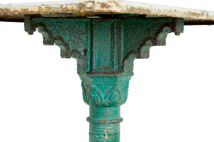 Victorian 19th Century Cast Iron Garden Table — thumbnail 4