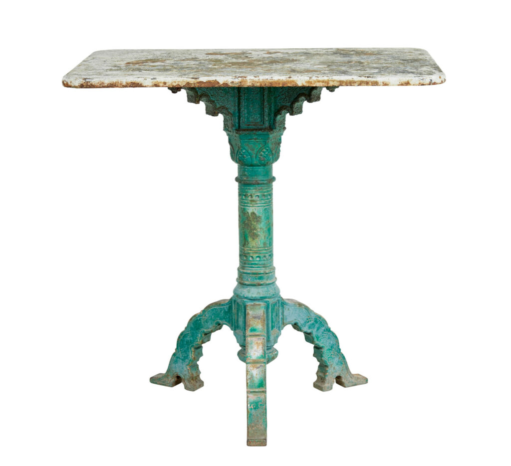 Victorian 19th Century Cast Iron Garden Table