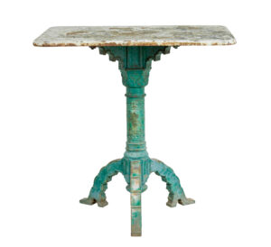 Victorian 19th Century Cast Iron Garden Table — thumbnail 1