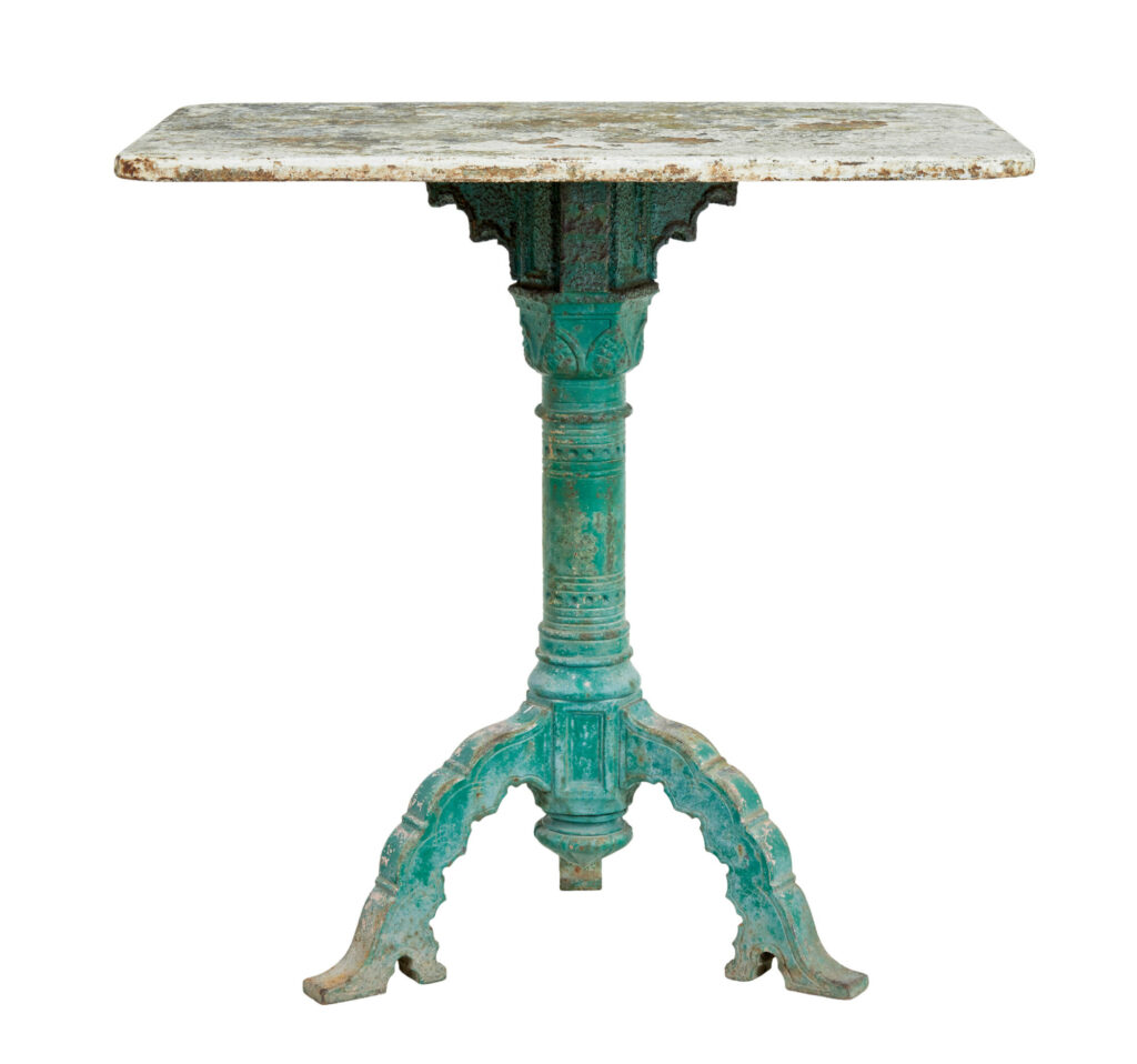 Victorian 19th Century Cast Iron Garden Table — image 3