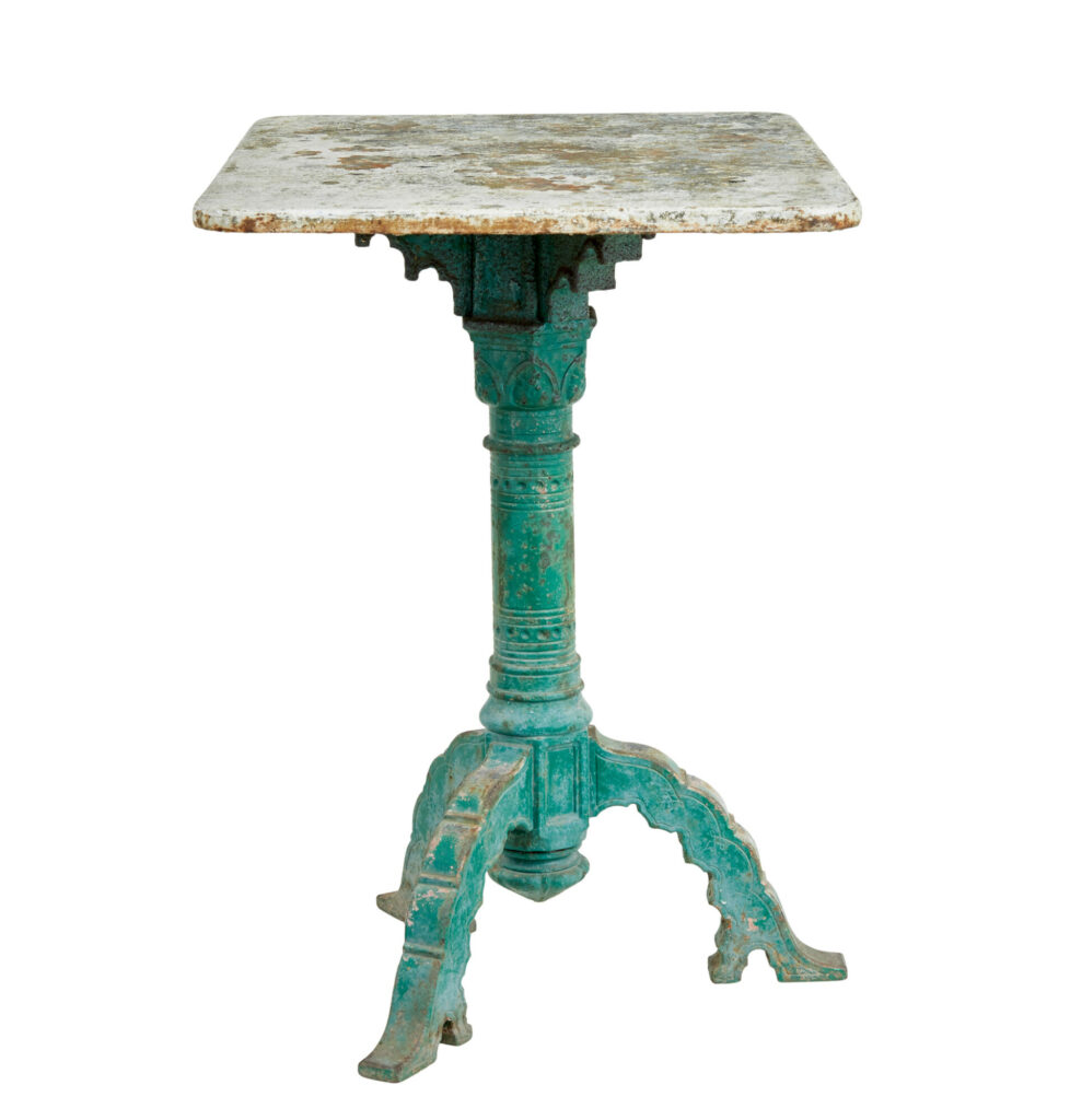 Victorian 19th Century Cast Iron Garden Table — image 2