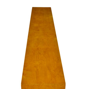 Swedish Mid Century Birch Low Open Bookcase — thumbnail 8