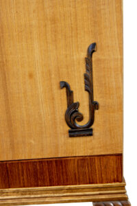 Pair of Art Deco Elm and Birch Lounge Armchairs — thumbnail 2