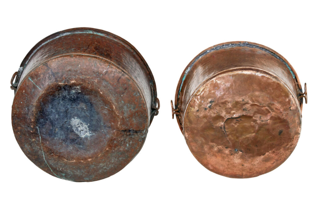 Two 19th Century Victorian Large Copper Cooking Vessels — image 5