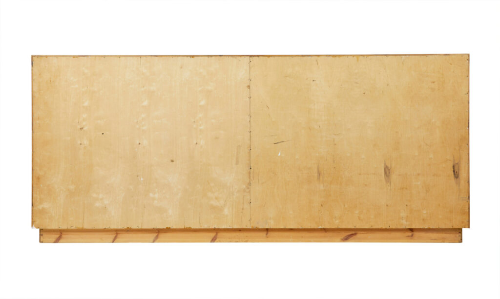 Large and Impressive Swedish Dark Birch Open Bookcase — image 9