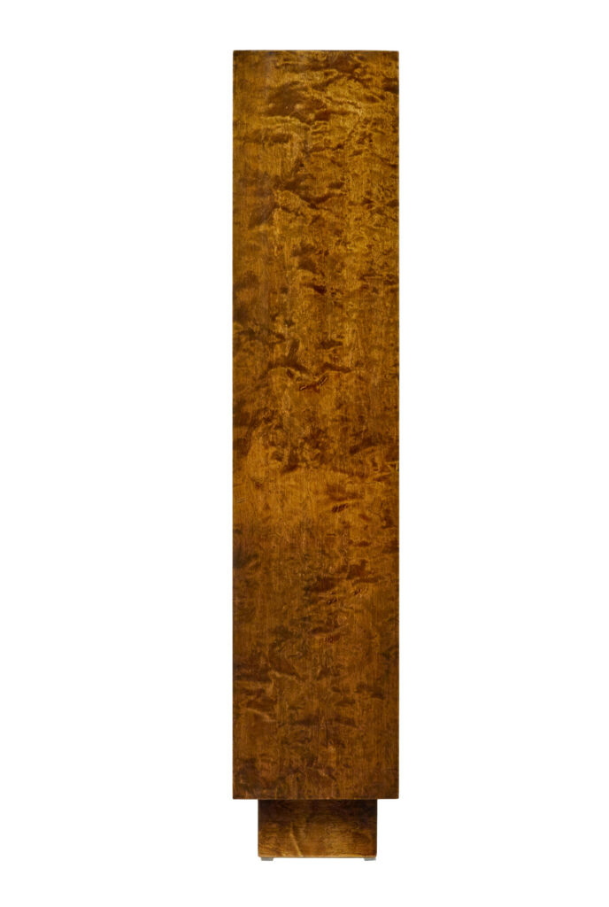 Large and Impressive Swedish Dark Birch Open Bookcase — image 7