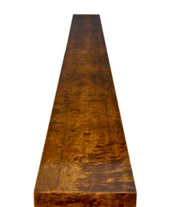 Large and Impressive Swedish Dark Birch Open Bookcase — thumbnail 5