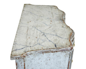 Swedish 19th Century Hand Painted Gustavian Chest of Drawers — thumbnail 10