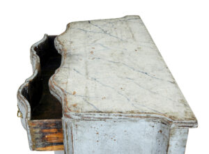 Swedish 19th Century Hand Painted Gustavian Chest of Drawers — thumbnail 9