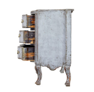 Swedish 19th Century Hand Painted Gustavian Chest of Drawers — thumbnail 5