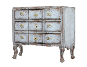 Swedish 19th Century Hand Painted Gustavian Chest of Drawers — thumbnail 2