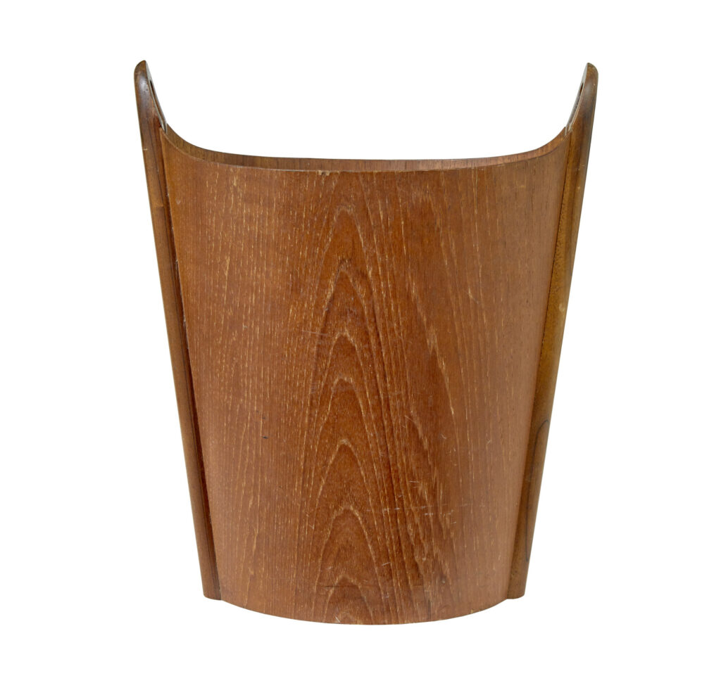 Mid Century Teak Bin by Einer Barnes for P.s Heggen — image 9