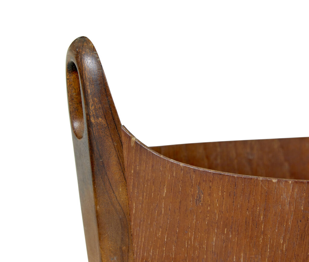 Mid Century Teak Bin by Einer Barnes for P.s Heggen — image 5