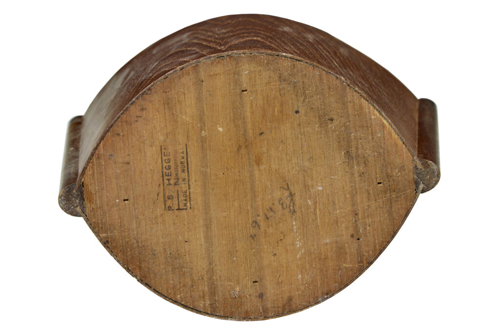 Mid Century Teak Bin by Einer Barnes for P.s Heggen — image 2