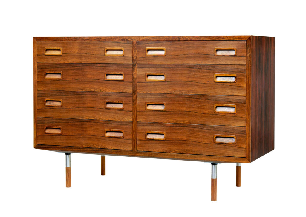 1960’s Danish Palisander Double Chest of Drawers by Hu — image 2