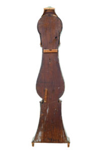 Mid 19th Century Swedish Pine Long Case Mora Clock — thumbnail 12