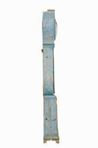 Mid 19th Century Swedish Pine Long Case Mora Clock — thumbnail 11