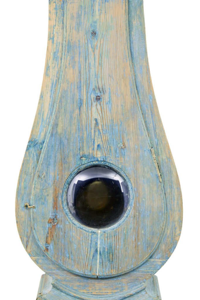 Mid 19th Century Swedish Pine Long Case Mora Clock — image 10
