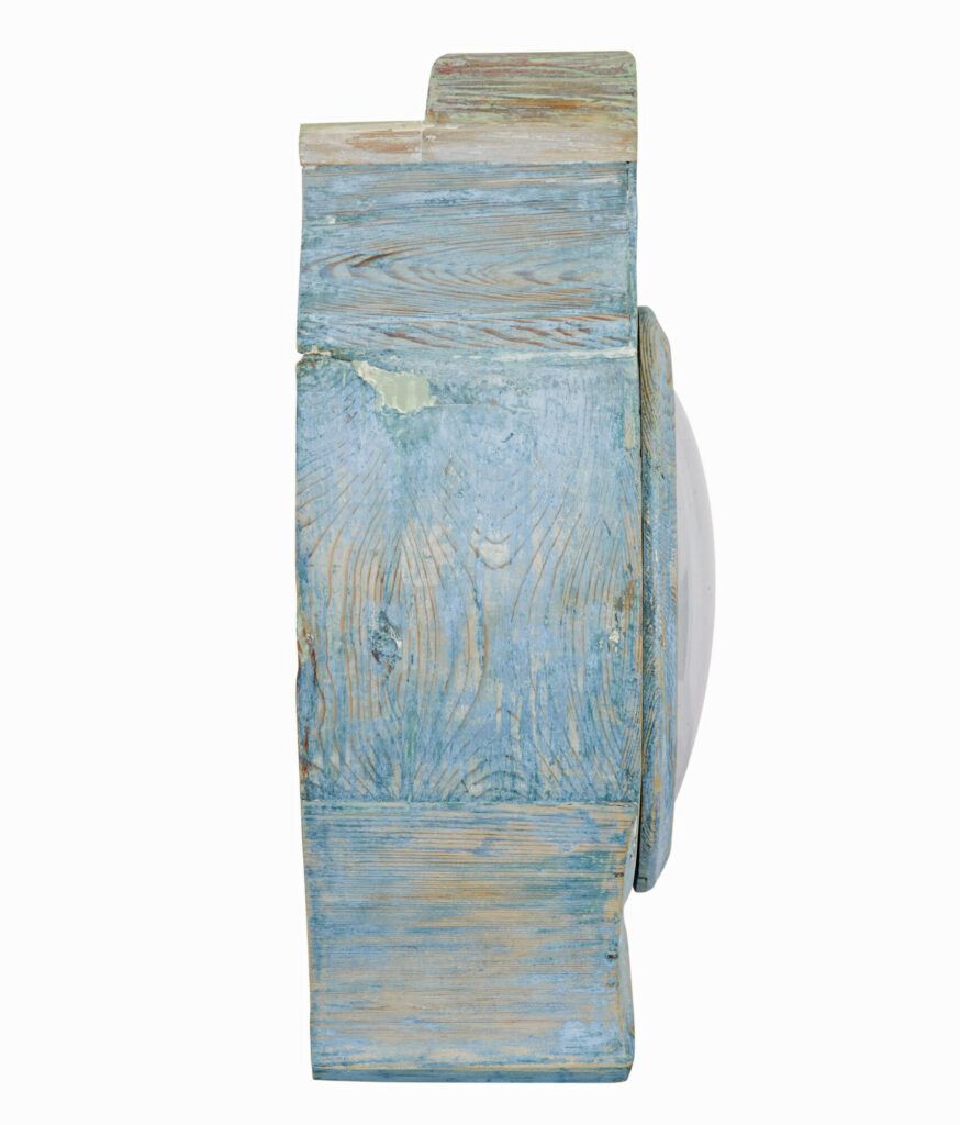 Mid 19th Century Swedish Pine Long Case Mora Clock — image 6