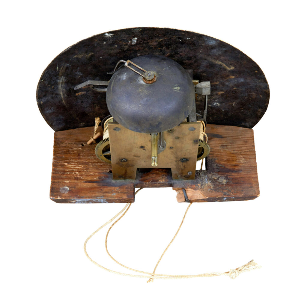 Mid 19th Century Swedish Pine Long Case Mora Clock — image 3