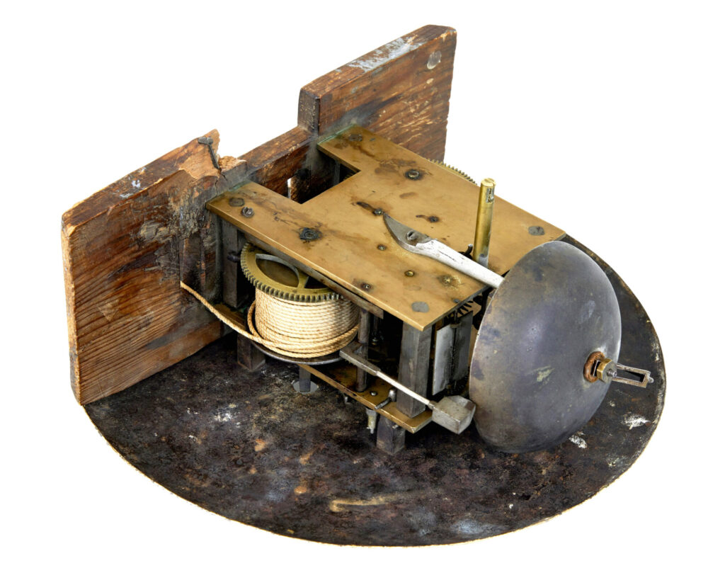 Mid 19th Century Swedish Pine Long Case Mora Clock — image 2
