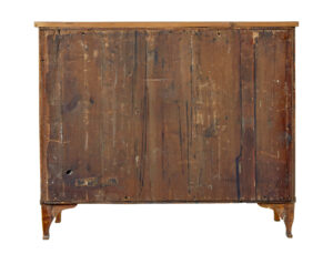 Swedish 19th Century Satin Birch Chest of Drawers — thumbnail 3