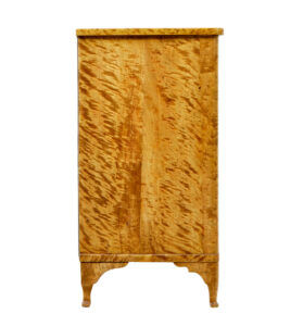 Swedish 19th Century Satin Birch Chest of Drawers — thumbnail 2