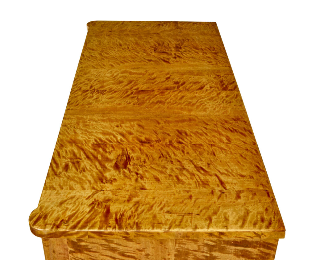 Swedish 19th Century Satin Birch Chest of Drawers — image 9