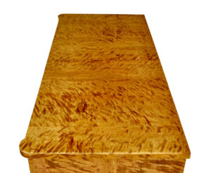 Swedish 19th Century Satin Birch Chest of Drawers — thumbnail 9