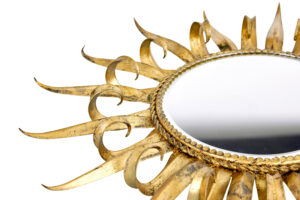 Mid Century Decorative Sunburst Mirror — thumbnail 6